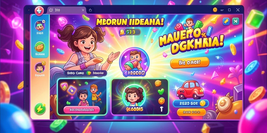 Tampilan antarmuka yang intuitif dan menarik.