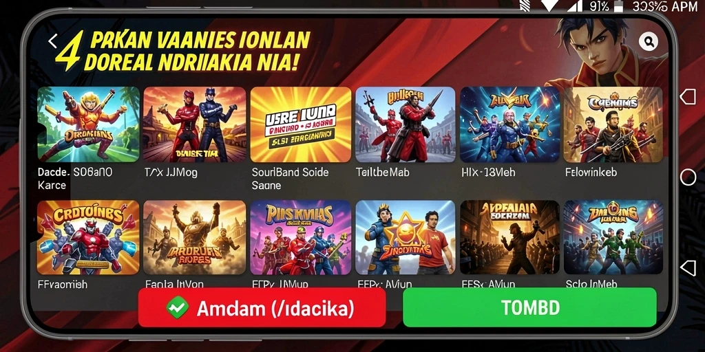 Tangkapan layar F7F7 menampilkan grafik yang menawan.