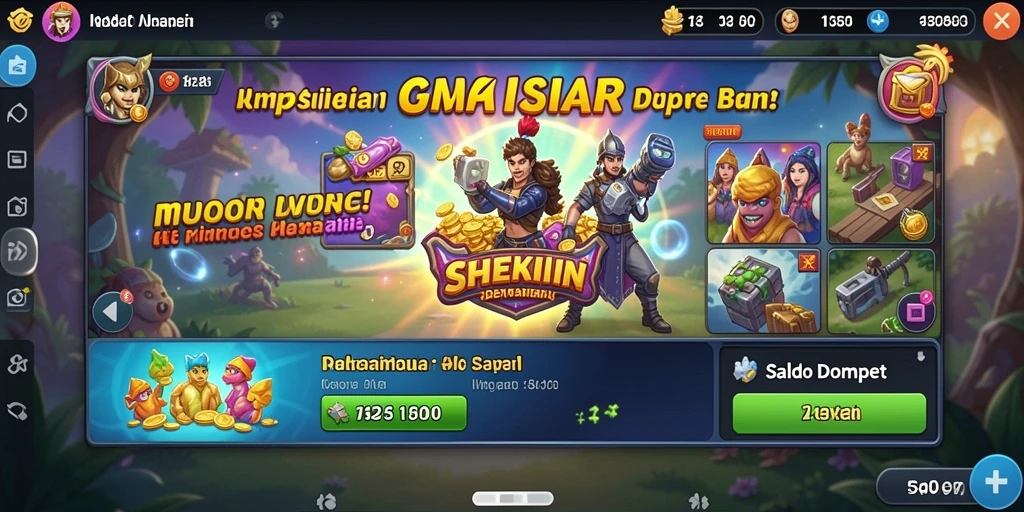 Tampilan antarmuka yang menarik dan mudah digunakan.