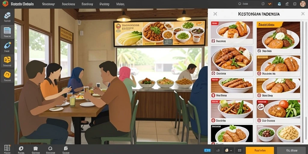 Tangkapan layar menunjukkan aksi pertarungan yang seru.