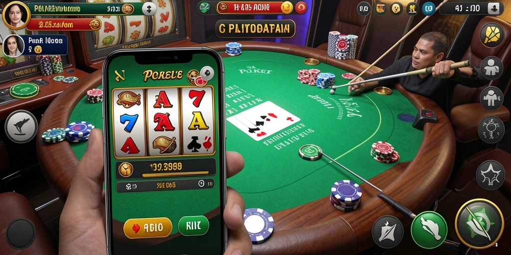 Tampilan awal game yang memukau dan menarik.