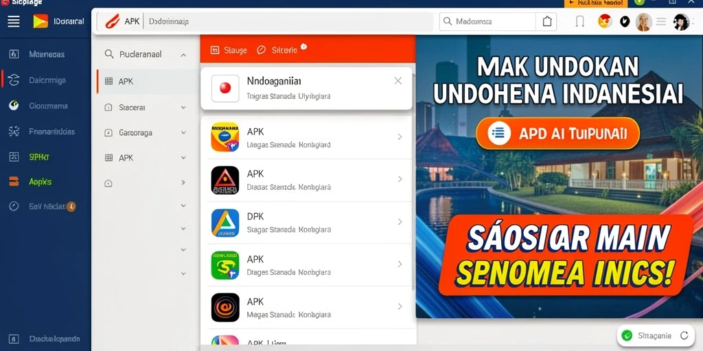 Screenshot fitur live draw yang menegangkan.