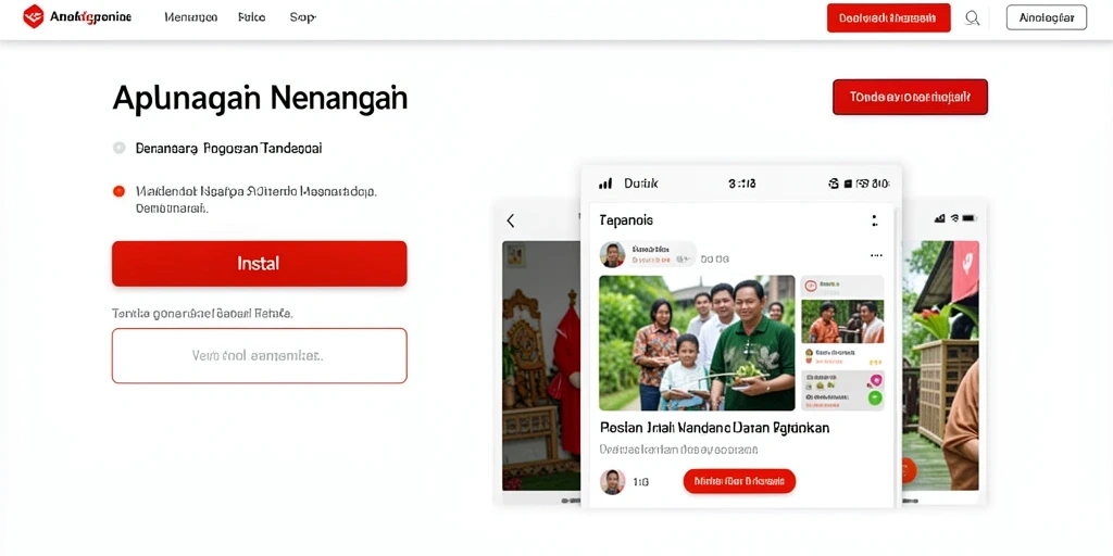Tampilan antarmuka permainan yang menarik.