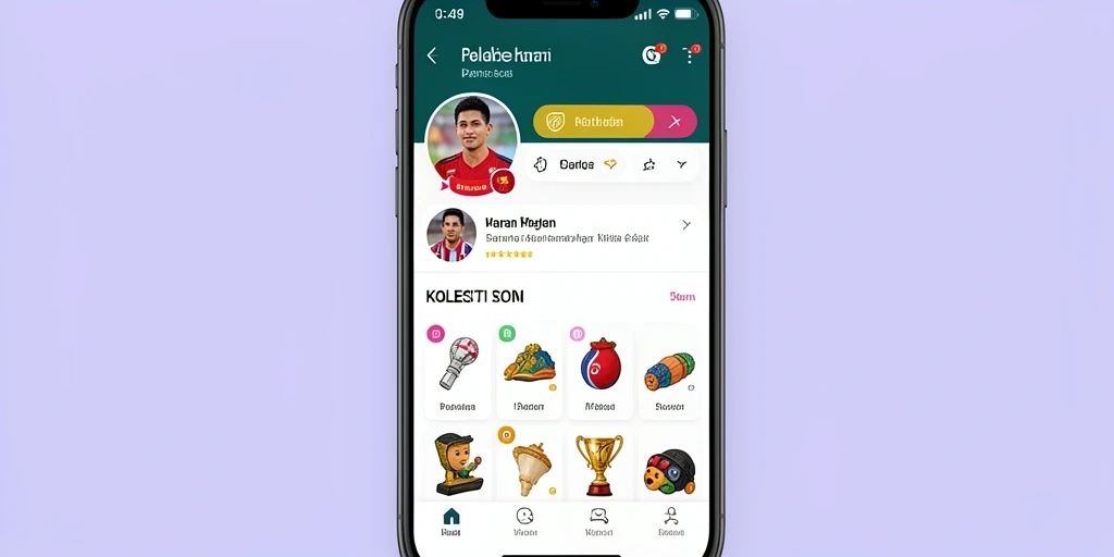 Tangkapan layar menampilkan karakter yang sedang menjelajahi dunia KEPO66.