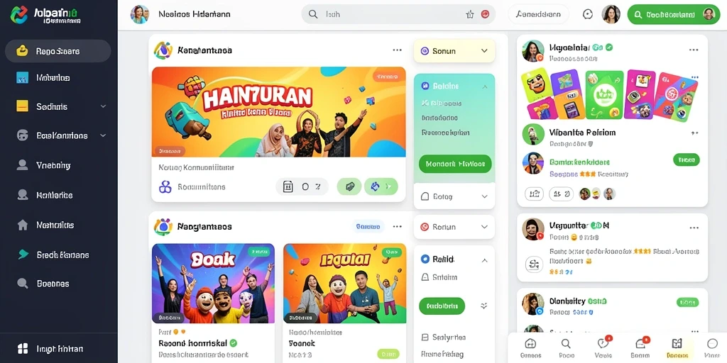 Tampilan antarmuka yang intuitif dan mudah digunakan.
