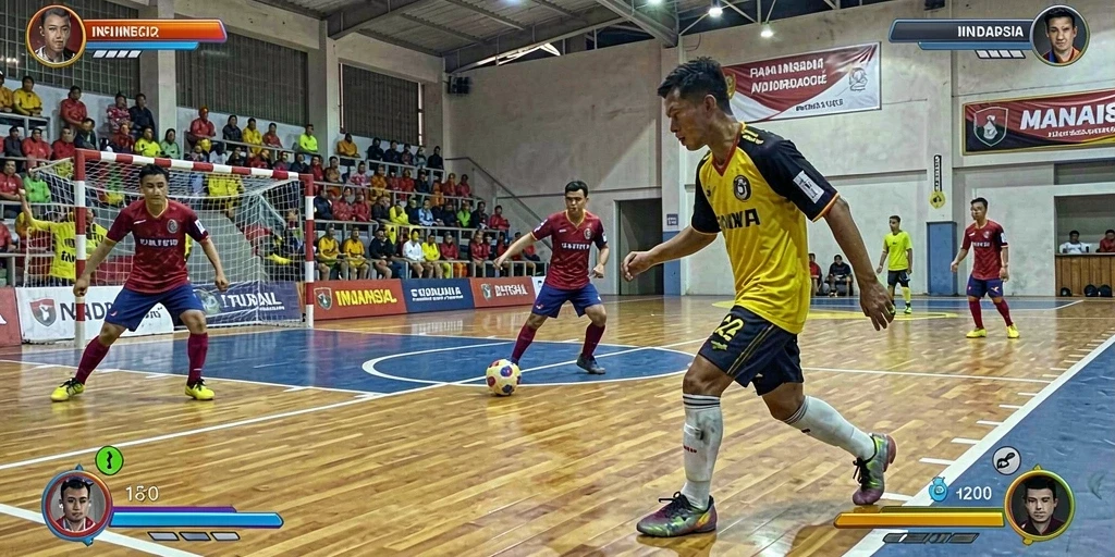 Tampilan grafis yang menawan saat menjelajahi dunia.