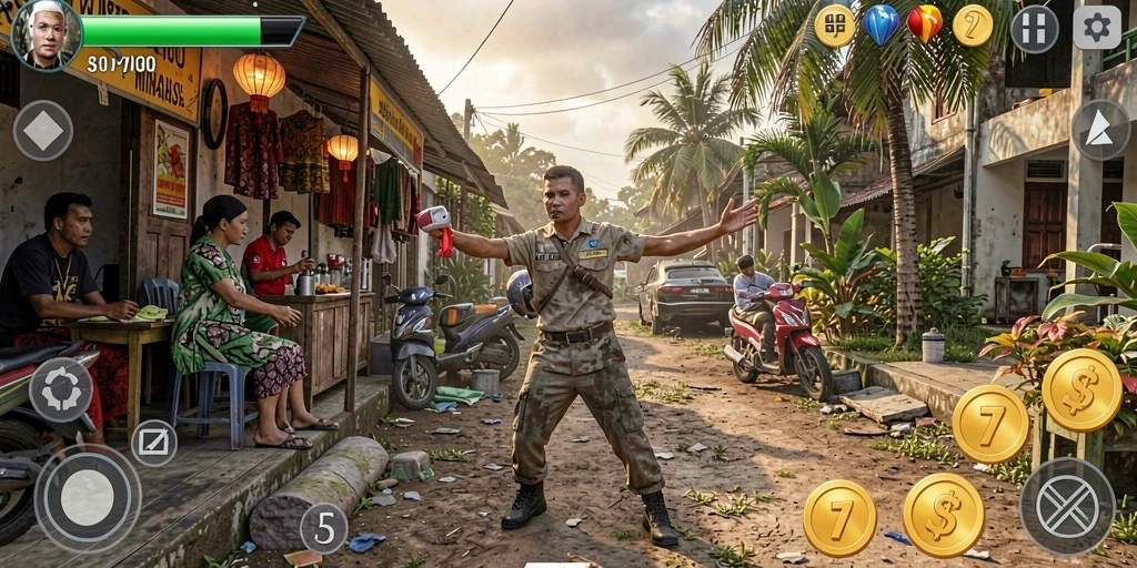 Tampilan grafis yang menawan di MLBB8.