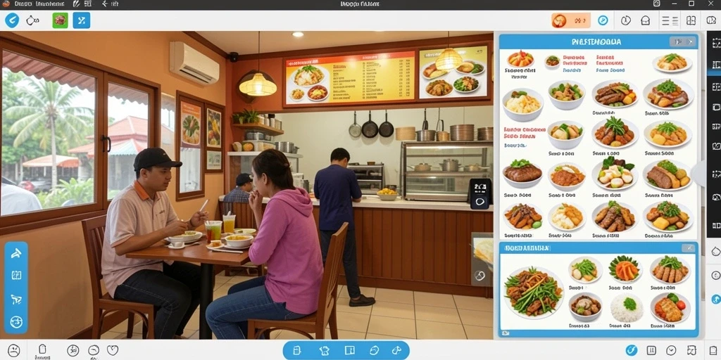 Tampilan antarmuka yang menarik dan user-friendly.