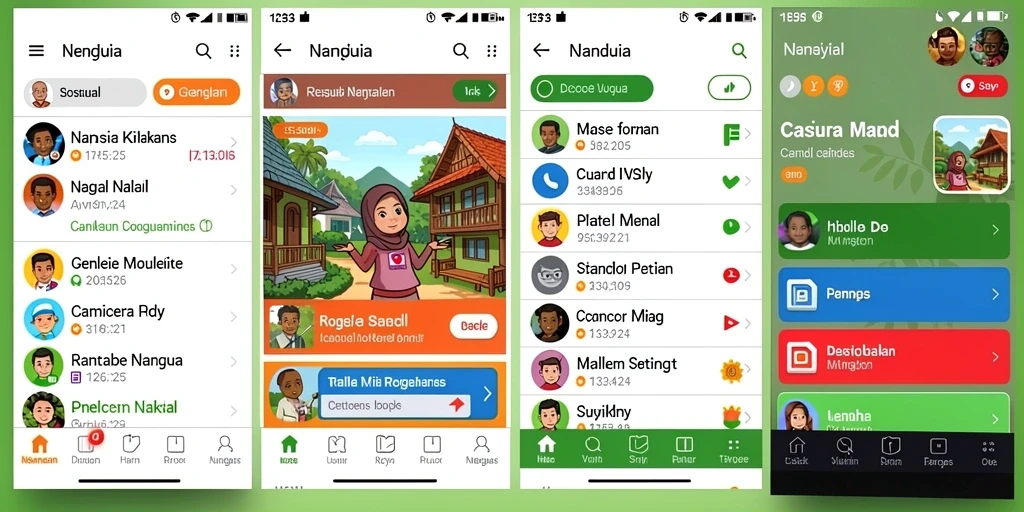 Tampilan antarmuka yang modern dan mudah digunakan.