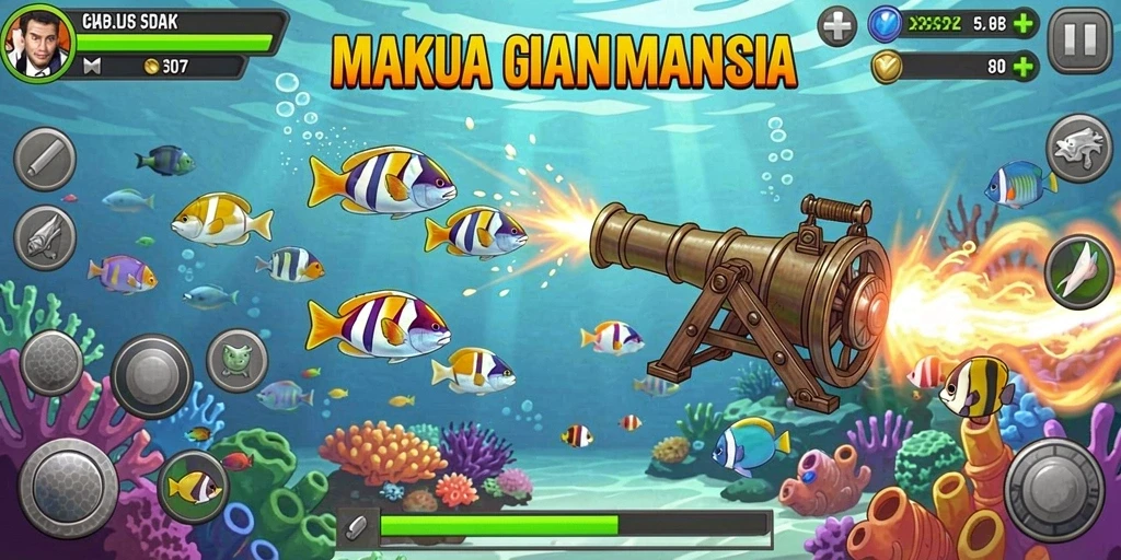 Antarmuka pengguna yang intuitif dan menarik.