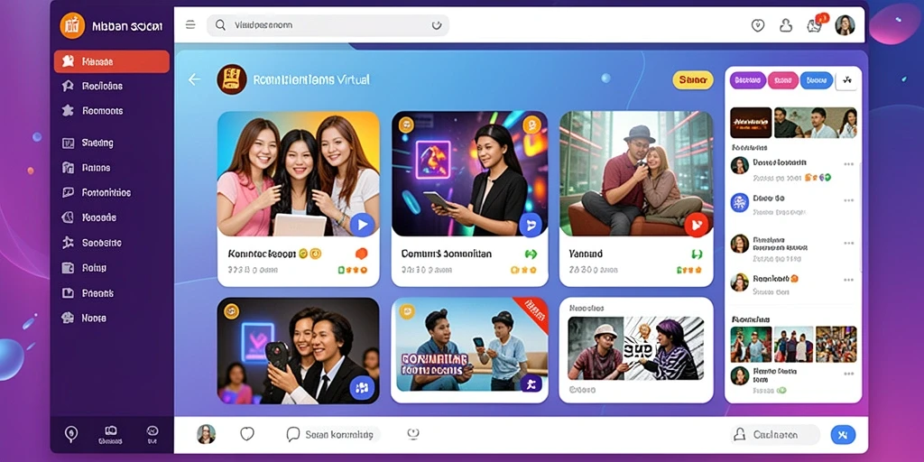 Tampilan antarmuka yang atraktif dan mudah digunakan.