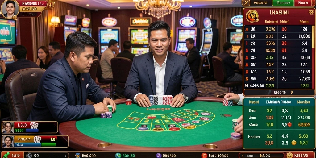 Screenshot menunjukkan tampilan antarmuka permainan UANG4D yang menarik.
