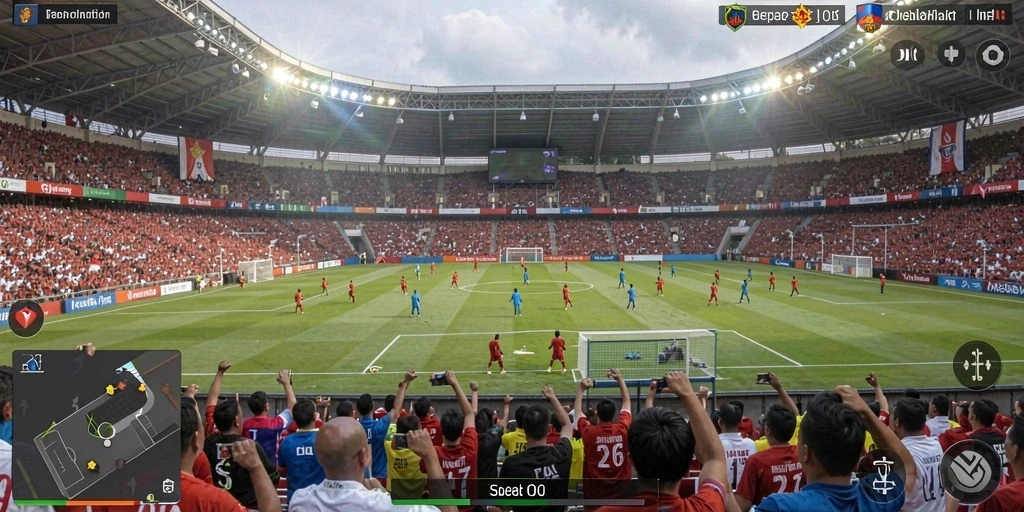 Tampilan awal permainan yang menawan dan interaktif.
